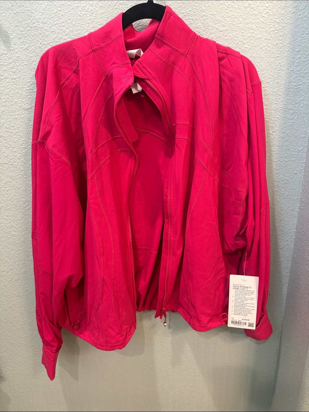 Lululemon Define Relaxed Fit Jacket Size 12 NWT